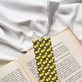 thumbnail image 6 of Kdxio Geometric Pattern with Bee Print Metal Tassel Bookmarks,Perfect Gift for Art Lovers and Bookworms Metal Bookmarks for Women, 6 of 8
