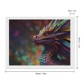 thumbnail image 2 of Diamond Art Kits for Adults, Rainbow Scales Fantasy DragonDiamond Painting Kits for Beginners, Frameless Round 5D Full Drill Diamonds Art Pictures Gem Art Crafts Home Decor Gifts, 2 of 8