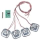 thumbnail image 1 of HX711 Module 4 Pcs Personal 50Kg Half bridge Strain Gauge Weighting Sensor Set, 1 of 5