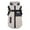 white, variant on Warm Dog Winter Coat, Waterproof Windproof Dog Cold Weather Jacket, Adjustable Pet Vest with Harness, Thick Fleece Lining Cozy Dog Apparel for Small Medium Dogs & Cats