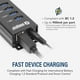 thumbnail image 4 of Hub de Datos USB 3.2 Gen 1 USBGear Negro con 10 Puertos de Supervelocidad y Montable, 4 of 6