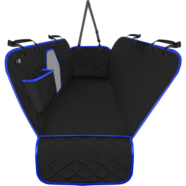 Funda de asiento para perros activa impermeable tipo hamaca azul