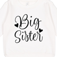 thumbnail image 3 of Inktastic Big Sister Girls Cute Announcement Toddler Sweatshirt, 3 of 4