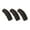 Black, variant on Jnimsy Invisible Hair Pad Set – 3 Pcs Natural Hair Base Bump Clips for DIY Heightening Hair Volume Styling Accessory for Women