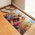 thumbnail image 3 of Welcome Spring Summer Airedale Terrier Portrait Flower Blue Sky Doormat Dale Waterside Dog Lover Indoor Outdoor Welcome Mat - 12001, 3 of 5