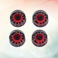 thumbnail image 2 of 4 Pcs Guitar Knobs Amplifier Knobs AMP Effect Pedal Control Knobs Volume Tone Knobs Guitar Guitar Dial Knobs, 2 of 4