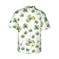 thumbnail image 3 of Bixox Men's Hawaiian Shirts Men's St Patrick's Day3 Print Short-Sleeve Shirt-X-Large, 3 of 8