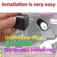 thumbnail image 4 of 12V Wireless Immobilizer Car Engine Lock Intelligent Security Anti-Theft System Replaceable Relay Shaped Device, 4 of 5
