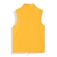 thumbnail image 6 of IUYRTFE Women's Softshell Vest Stand Collar Zip Up Sleeveless Windproof Lightweight Casual Gilet, 6 of 9