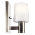 thumbnail image 5 of 55174NI Kichler Lighting Adani - 1 Light Wall Sconce In Modern Style-8.5 Inches Tall and 5 Inches Wide-Brushed Nickel Finish, 5 of 6