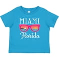 thumbnail image 3 of Inktastic Miami Florida Vacation Beach Trip Girls Baby T-Shirt, 3 of 5
