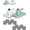 A+B, variant on 2026 New No-Touch Snap Grip Mini Mop - Hands-Free Self-Clipping Small Towel Mop with Reusing Towels, Portable Countertop Cleaner for Kitchen Sink, Bathroom Vanity, Mirror, and Rv