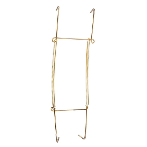 Uxcell 12" U Type Plate Hanger Stainless Steel Iron Zinc Plated