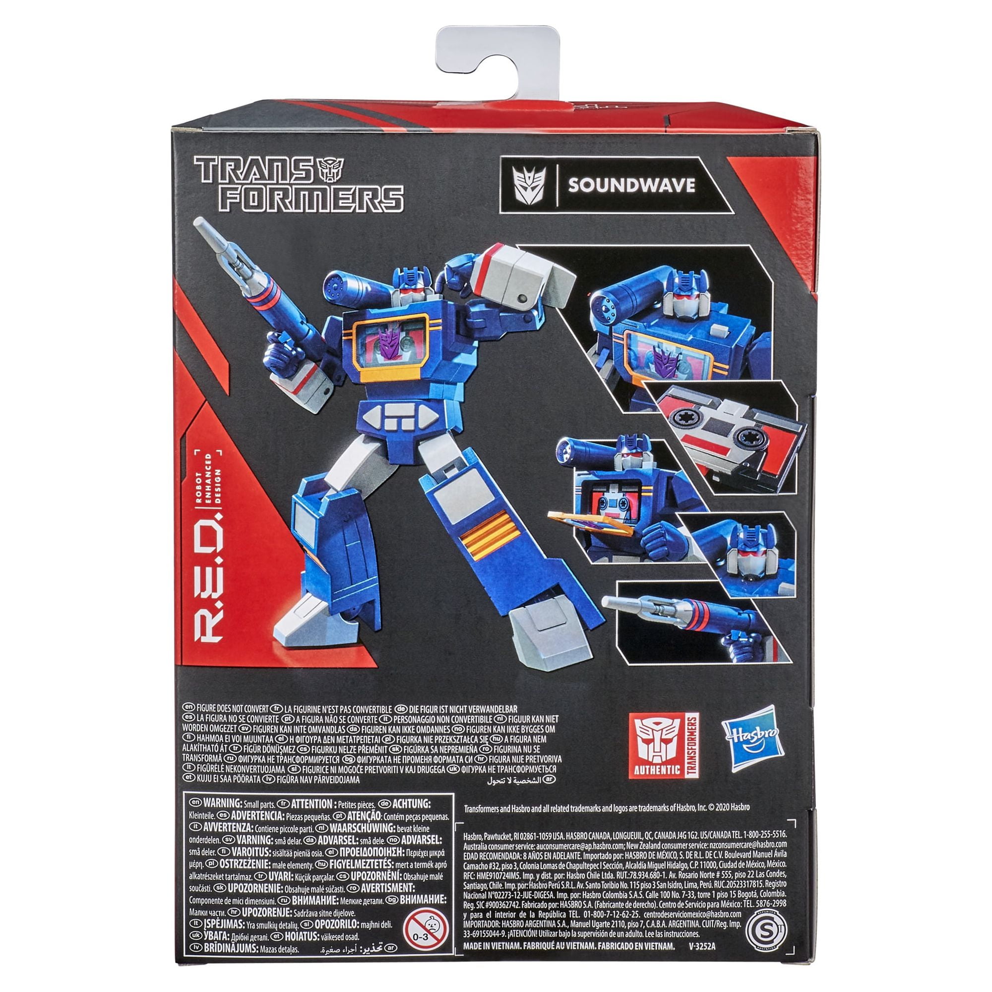 Hasbro Transformers Red Gen G1 Soundwave Toy Hungary Ubuy