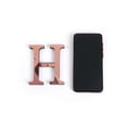 thumbnail image 3 of 1pc Alphabet Shaped Mirror Surface Wall Sticker, Acrylic Decorative Mirror For Home Decor, 3 of 4