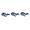 3Pcs Bead Animal Making Kit E#12, variant on 1Pcs Sea Turtle Bead Embroidery Kit, Easy DIY Underwater Creature Beaded Craft Set with Step-by-Step Guide, 3D Ocean-Themed Beadwork Kit for Beginners & Craft Enthusiasts A