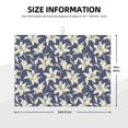 thumbnail image 2 of Saiise Lilies Flowers Print Dish Drying Mat for Kitchen Ultra Absorbent Microfiber Dishes Drainer Mats Easy to Clean for Dishes Utensils and Countertops, 2 of 7