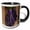 Black/White, variant on 3drose, Lavender Farm, Sequim, Washington, Usa - Us48 Jme0604 - John and Lisa Merrill, 11oz Two-tone Red Mug