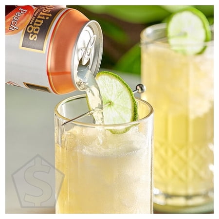 Goslings Peach Ginger Beer Cans 12 fl. oz. - 24/Case
