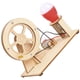 thumbnail image 3 of 1 juego de generador manual de madera, fácil de montar, generador manual, juguetes educativos para niños., 3 of 8
