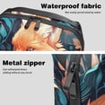 thumbnail image 4 of Fox Digital Pouch with Oxford Fabric, Waterproof, Size 5.9x9.44x3.14 in, Cord Organizer, Charger Organizer, Bag Cable Organizer, Electronic Travel Case Organizer, 4 of 6