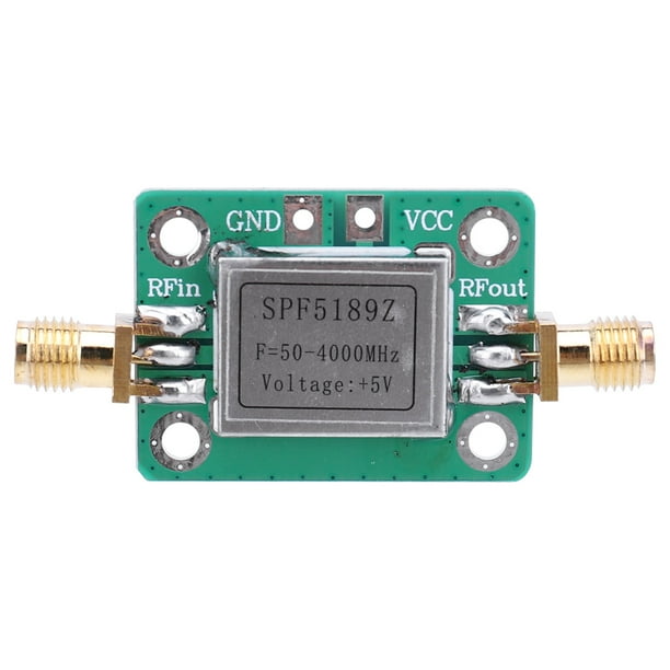 Módulo amplificador RF Ndcxsfigh SPF5189 NF 0.6dB 50-4000MHz