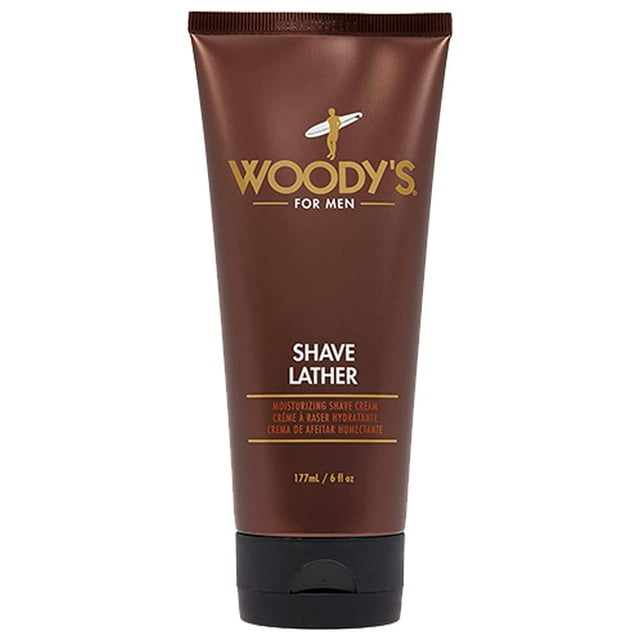 Espuma de afeitar Wood's Shave Shave Sather para hombre 180 ml Woody's Woody's