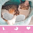 thumbnail image 7 of 3 Pack Cat Kicker Toys ,Cat Pillows Toys with Sound Paper,11" Long Soft Plush Cat Toys Interactive Toy,, Catnip Toys for Kitty Chewing Training Interactive, 7 of 7
