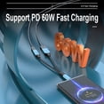 thumbnail image 3 of Aluminium Alloy Laptop Fast Charging Mobile Phone PD 60W OTG Adapter 2 in 1 Converter USB 3.0 Type-C Cable GREY, 3 of 8
