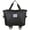 Black, variant on BadPiggies Foldable Travel Duffel Bag, Expandable Suitcase Large Rolling Luggage Carry on Bag for Women & Men - Gray