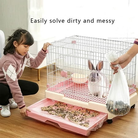 (10PCS) Pallet Rabbit Cage Cover Film Bird Cage Chassis Membrane Cover