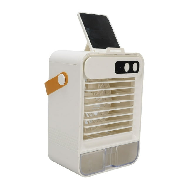 Air Acondicionadores Portátiles, 3 Velocidades Ventilador De Enfriamiento Con Tanque De Agua De 100 Ml/cajón De Hielo, Enfriador De Nebulización De Escritorio