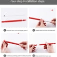 thumbnail image 4 of 2 Pack Silicone Sleeve compatible for Apple Pencil 1st Gen, Soft Protective Grip anti -slip, 4 of 5