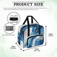 thumbnail image 6 of ZIATUBLE Marble Stripes Sewing Machine Tote Bag Large Capacity Sewing Machine Cases Stain Resistant Carry Case with Storage Pockets and Handles Easy to Clean Sewing Thread Case, 6 of 7