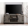 thumbnail image 2 of WAMPAT Meuble TV Rustique Centre de Divertissement avec Armoire de Rangement, Gris Lavé, 2 of 6
