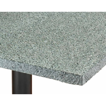 

Granite Vinyl Elasticized Banquet Table Cover - 72 x 30 Oblong