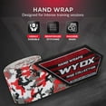 thumbnail image 6 of WYOX Boxing Hand Wraps 180-Inch – Elastic Bandage Wraps, Bandages, Boxing Gloves, Sports Wrap & Support Gear Pro (Red Camo), 6 of 8
