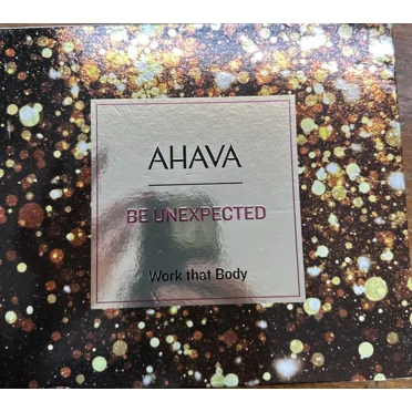 Ahava Be Unexpected Work That Body Set: Deadsea Water Mineral Skin Care, 4 Piece