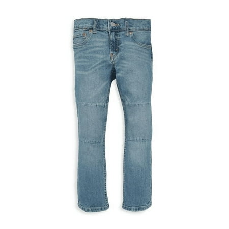 KID Boys 8-20 Levis 511 Patched knee Slim Fit Stretch Jeans Fast ship (Coastal,16 Reg (28 x 28))