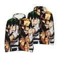 thumbnail image 5 of Mha My Hero Academia Sweatshirt For Mens Fashion Hoodies Pullover Athletic Daily Hoody Hooded Gift, 5 of 5