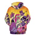 thumbnail image 4 of Teen Titans Go Hoodie 3D Print Pullover Hooded Long Sleeve Sweatshirts Tops Blouse with Pocket for Mens Womens, 4 of 7