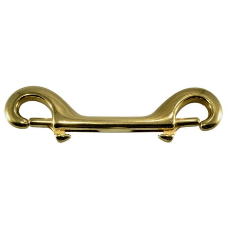 

4-3/4 Brass Double Bolt Snap Hooks