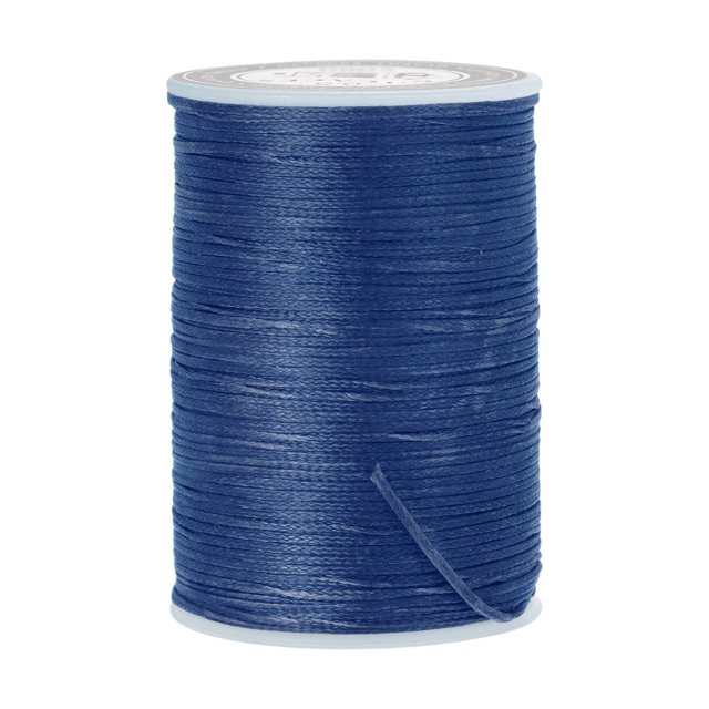 Unique Bargains Sapphire Blue Polyester Waxed Leather Sewing Thread, 98 Yards
