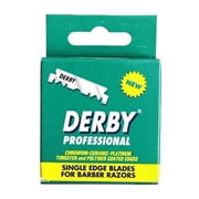 Derby Professional Single Edge Razor Blades, 100 Ea, 6 Pack