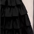thumbnail image 5 of ATOGUTA Girls Beach Dresses Flowy Dresses A-line Sundress for Girls Casual Beach Wedding Dress Size 5T-13, Black, 5 of 6