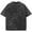 Black, variant on Shirts for Men Graphic Tees Unisex Foreign Trade Cotton Lightning Pattern Vintage Washed Short Sleeve Crew Neck Mens Shirts Grey M