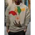 thumbnail image 3 of Sudadera con capucha para hombre, otoño invierno, estampado 3D, sudaderas con capucha de hip hop para niño, jersey informal de cuello redondo, ropa de calle de manga larga Harajuku, 3 of 5