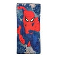 thumbnail image 3 of Spider-Man Spidey Dots 27" x 54" Slumber Sack Set, 100% Microfiber, Blue, Marvel, 3 of 5