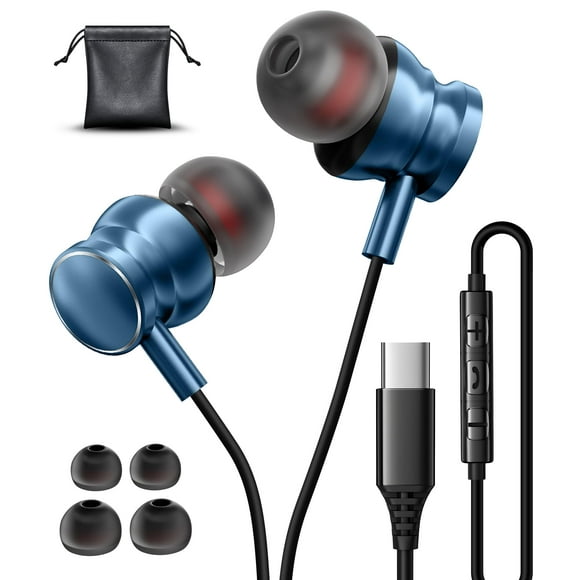 Auriculares con cable Gsangoo USB C para Samsung Galaxy S25/S24/S23/S22