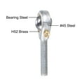 thumbnail image 4 of Unique Bargains 2 Pack POS5 Spherical Rod End Bearing 5mm Bore Self-lubricated Joint Bearing M5x0.8 Right Hand Male Thread, 4 of 6